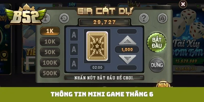 mini game tháng 6